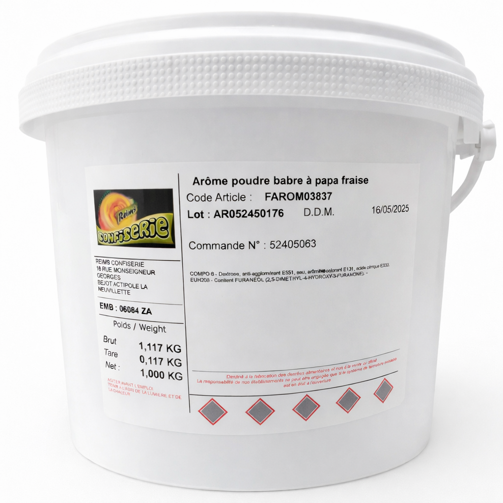 AROME BARBAPAPA FRAISE EN 1 KG D257