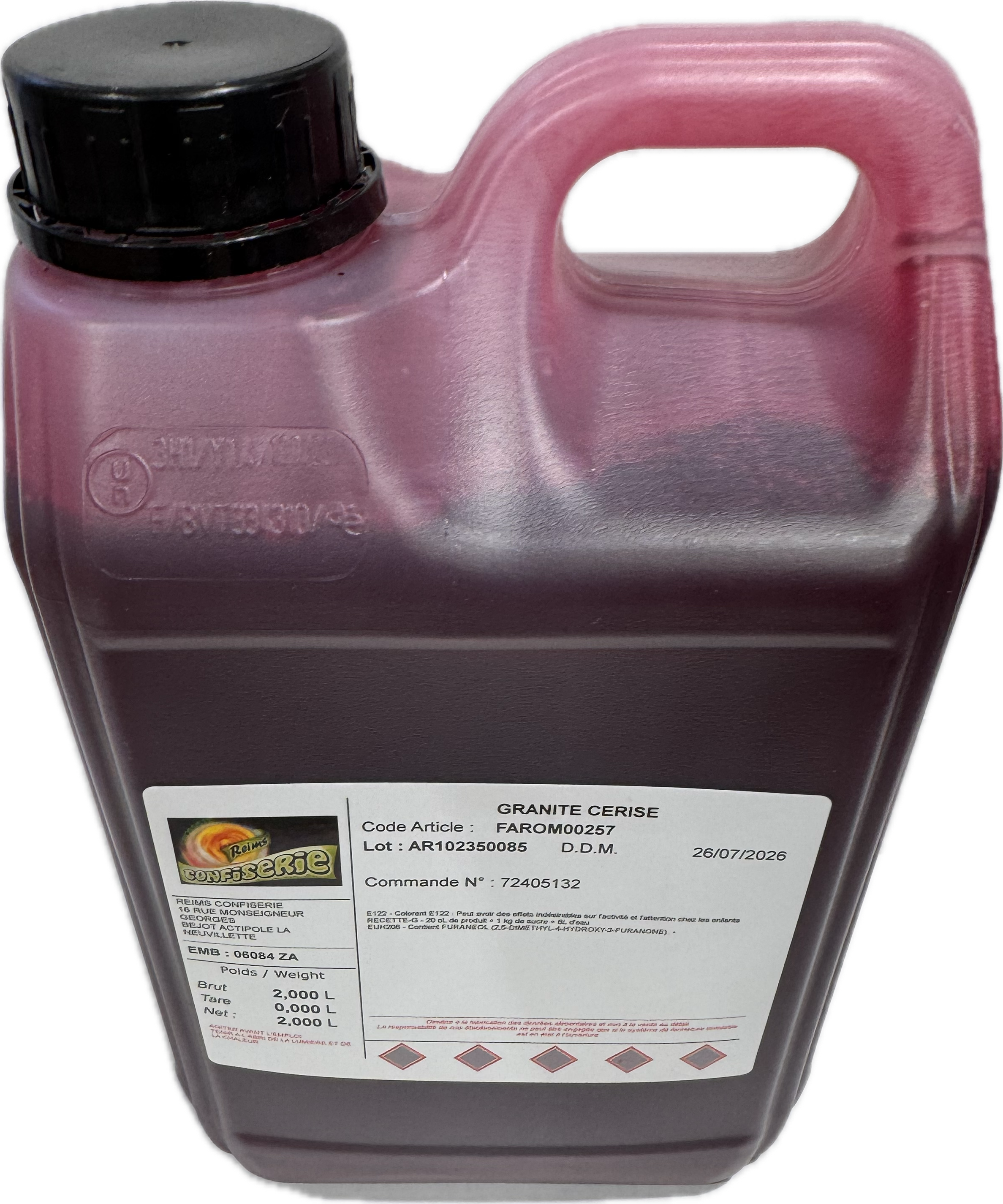Granité arôme concentrée 2L Cerise