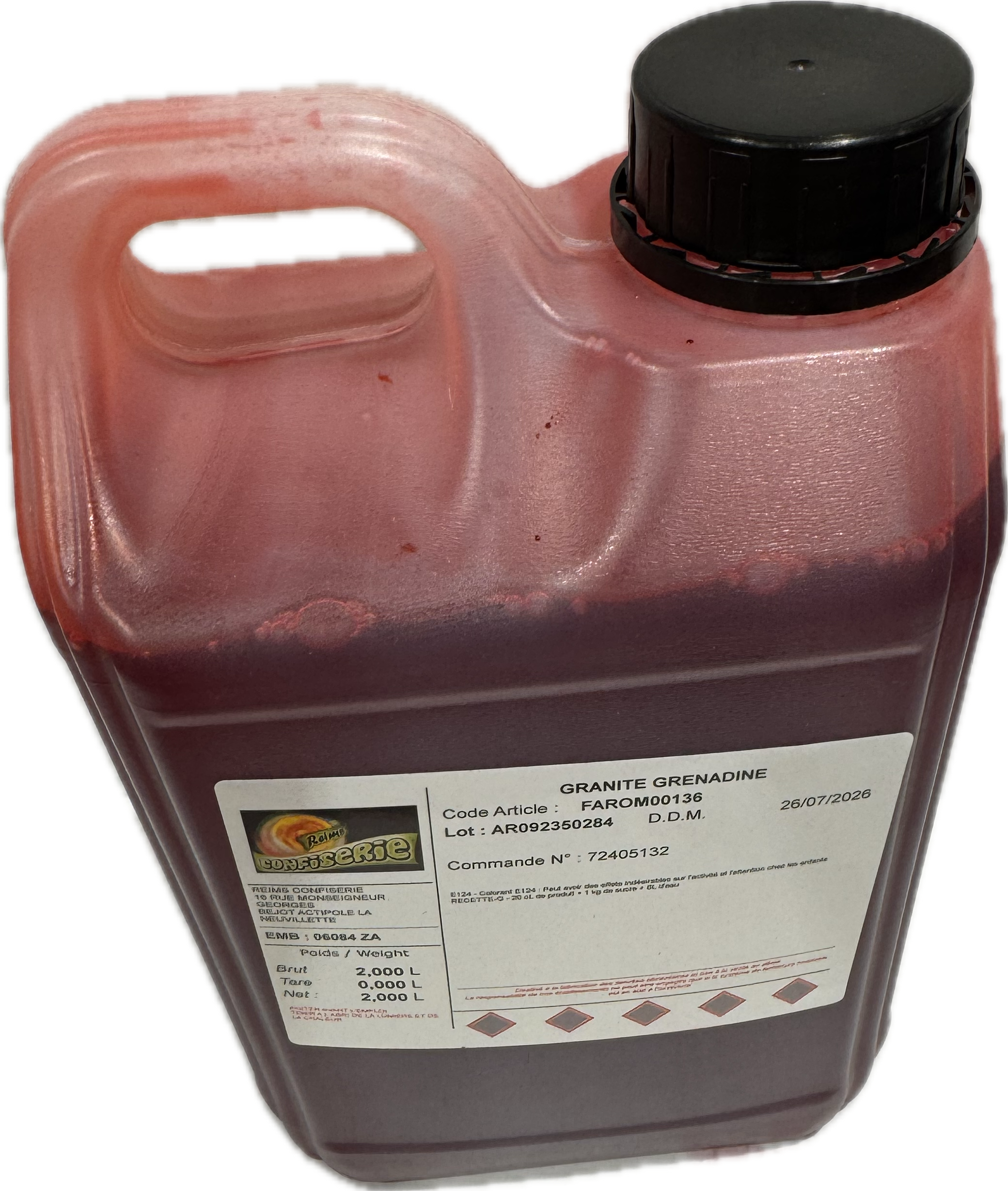Granité arôme concentrée 2L Grenadine